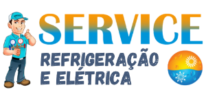 Logotipo SERVICE - Refrigeração e Elétrica